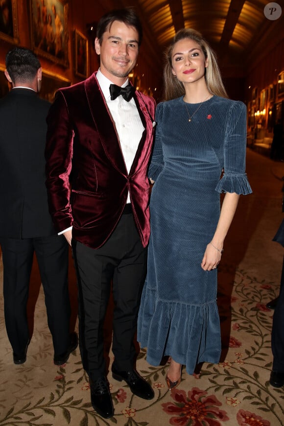 Josh Hartnett et sa compagne Tamsin Egerton - Dîner "The Princes Trust" au Buckingham Palace à Londres. Le 12 mars 2019.