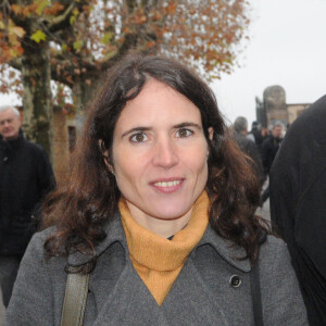 Mazarine Pingeot aux obsèques de Danielle Mitterrand en 2011