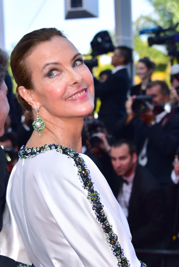 Carole Bouquet à la montée des marches de la soirée du 70ème Anniversaire du Festival International du Film de Cannes, le 23 mai 2017. © Giancarlo Gorassini/Bestimage 