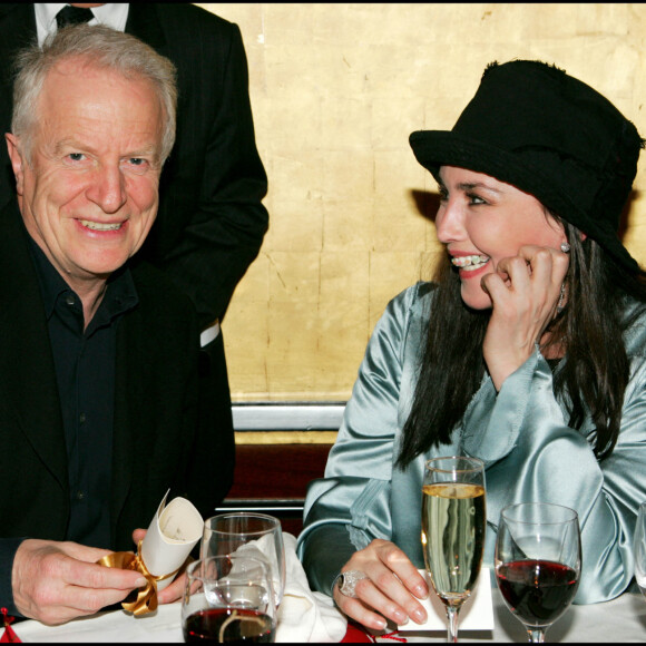 Exclusif - André Dussollier et Isabelle Adjani - Diner des nominés des César au Fouquet's