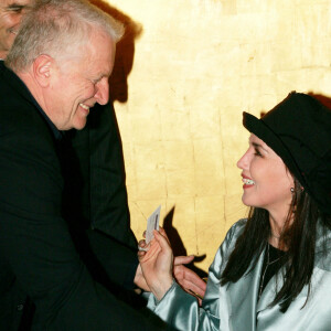 Exclusif - André Dussollier et Isabelle Adjani - Diner des nominés des César au Fouquet's