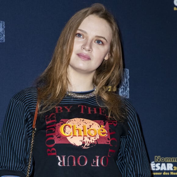 Sara Forestier (nomination meilleure actrice second rôle "Roubaix, une lumière") lors du photocall du "Déjeuner des Nommés de la 45ème édition des César 2020" au restaurant le Fouquet's à Paris, France, le 9 février 2020. © Olivier Borde/Bestimage 