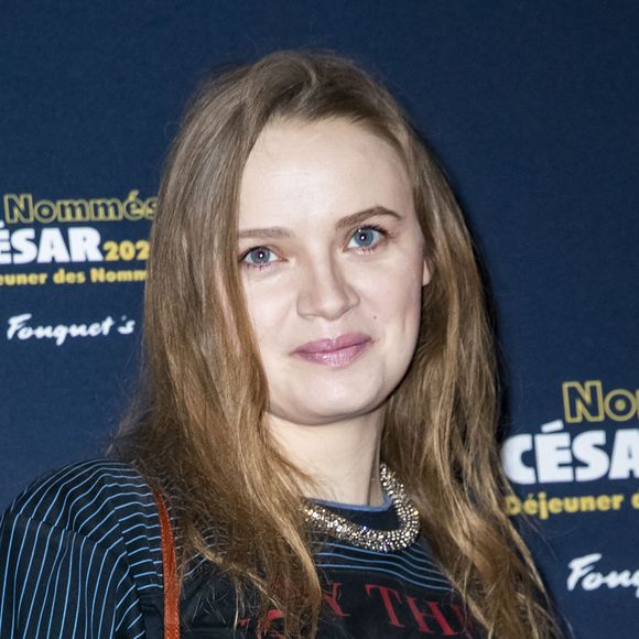 Sara Forestier (nomination meilleure actrice second rôle "Roubaix, une lumière") lors du photocall du "Déjeuner des Nommés de la 45ème édition des César 2020" au restaurant le Fouquet's à Paris, France, le 9 février 2020. © Olivier Borde/Bestimage 