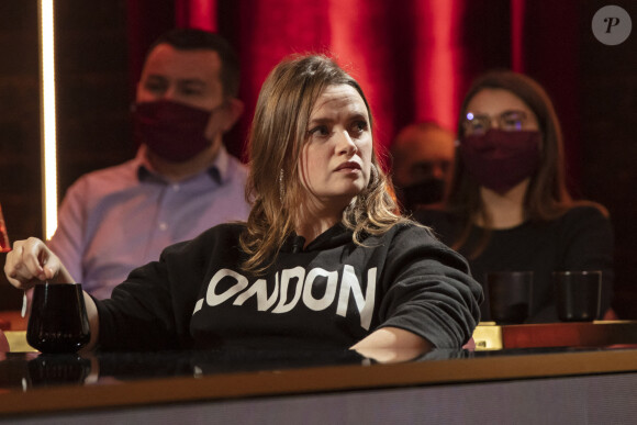 Sara Forestier lors de l'enregistrement de l'émission "On est en direct (OEED)", présentée par Laurent Ruquier et diffusée le 23 janvier 2021 sur France 2. © Jack Tribeca / Bestimage 