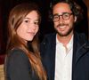 Thomas Hollande et sa compagne Emilie Broussouloux à la générale de la pièce "La Vraie Vie" au théâtre Edouard 7 à Paris. © Guirec Coadic/Bestimage 