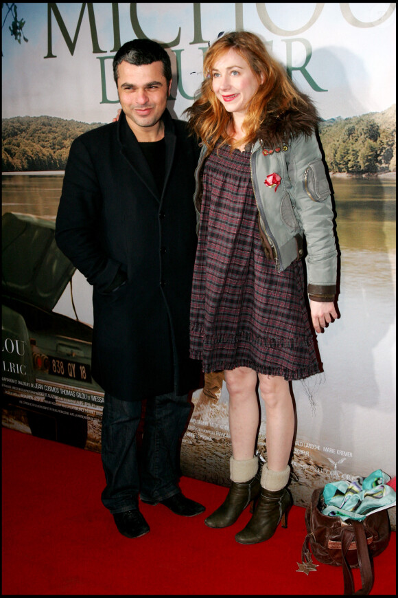 Julie Depardieu et Laurent Korcia à Paris en 2007.