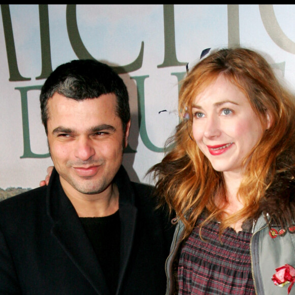 Julie Depardieu et Laurent Korcia à Paris en 2007.