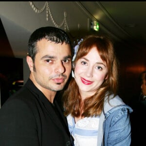 Julie Depardieu et Laurent Korcia au théâtre Marigny en 2006.