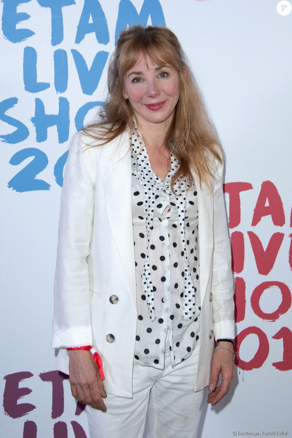 Julie Depardieu Photocall Etam Live Show au Stade Roland Garros à