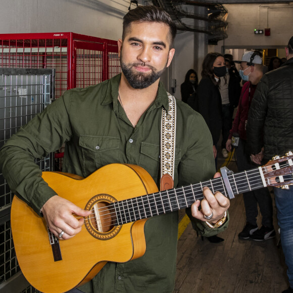Exclusif - Kendji Girac - Backstage de l'enregistrement de l'émission "La grosse charriade", présentée par C.Hanouna et diffusée le 17 décembre sur C8. Le 10 décembre 2020 © Jack Tribeca / Bestimage 