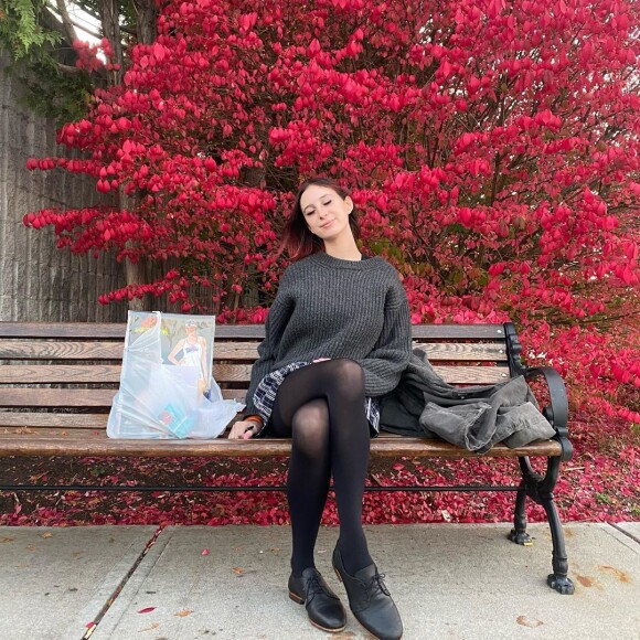 Alice Attal, la fille de Charlotte Gainsbourg et Yvan Attal, sur Instagram, le 24 octobre 2020.