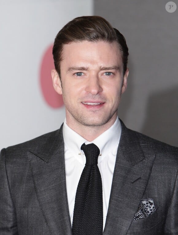 Justin Timberlake - Arrivee des people a la soiree des "Brit Awards" a Londres, le 20 fevrier 2013. 