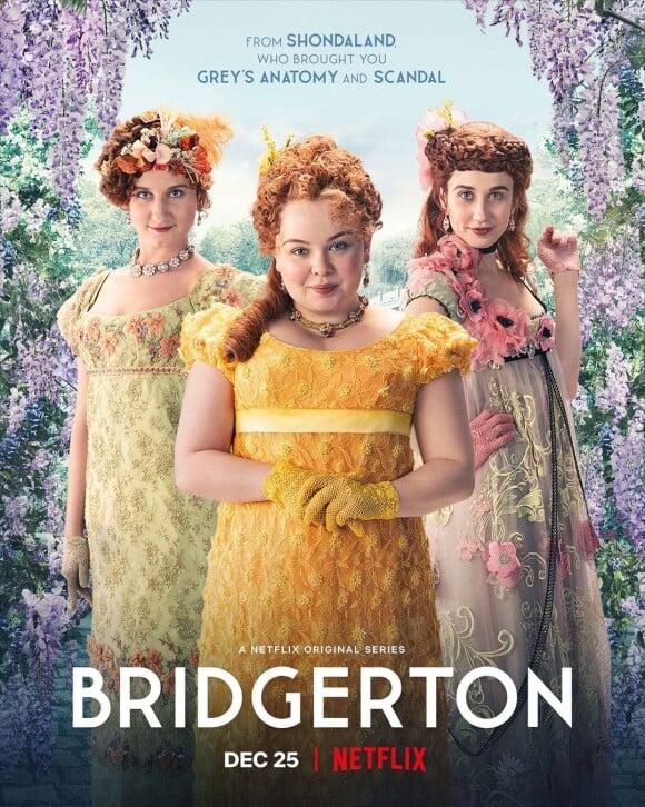 Photo promo de La Chronique des Bridgerton (Netflix).