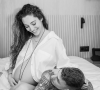 Lucas Digne et son épouse Tiziri Digne, enceinte. Janvier 2021.