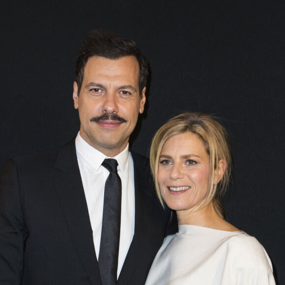 Laurent Lafitte et Marina Foïs - Dîner de gala de l'association AEM (Un Avenir pour les Enfants du Monde) au Pavillon Ledoyen à Paris, France, le 11 décembre 2018. © Olivier Borde/Bestimage