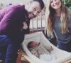 Charline et Vivien de "Mariés au premier regard" avec leur fille Victoire, photo Instagram