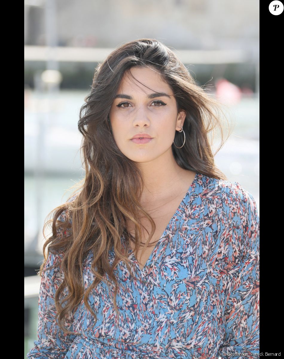 Naima Rodric - Photocall de la série "Un si grand soleil" lors de la 21ème édition du Festival de la Fiction TV de la Rochelle. © Patrick Bernard / Bestimage