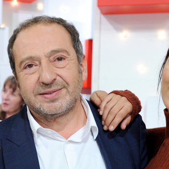 Exclusif - Leïla Bekhti, Patrick Timsit et Géraldine Nakache - Enregistrement de l'émission "Vivement Dimanche prochain" au studio Gabriel à Paris. Le 11 septembre 2019. © Guillaume Gaffiot / Bestimage