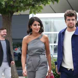 Leïla Bekhti et Arthur Dupont au photocall du film "La Fameuse Invasion des ours en Sicile" lors du 72e Festival International du Film de Cannes. Le 21 mai 2019. © Jacovides-Moreau/Bestimage