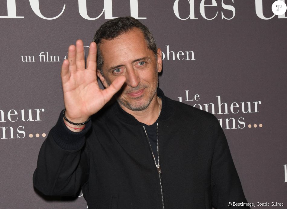 Gad Elmaleh - Avant-première du film "Le Bonheur des uns..." au cinéma Pathé Opéra Premier à Paris, le 8 septembre 2020. © Coadic Guirec/Bestimage