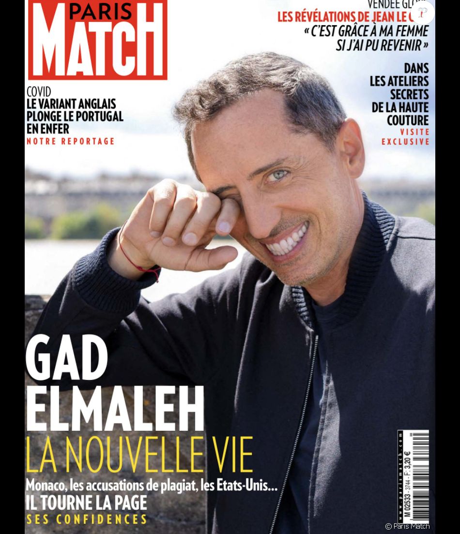 Une de "Paris Match" en date du 4 février 2021.