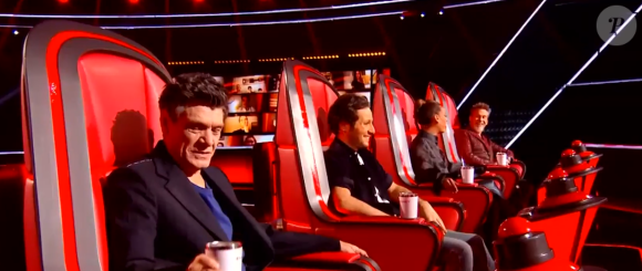 Amel Bent, Marc Lavoine, Vianney et Florent Pagny dans la nouvelle saison de "The Voice" sur TF1 - Émission du 6 février 2021