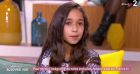 Rebecca (The Voice Kids 2020) dans l'émission "Ça commence aujourd'hui" sur France 2.