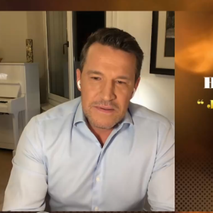 Benjamin Castaldi absent du plateau de "20h30 le dimanche" sur France 2, il révèle être cas contact après que son fils Enzo ait contracté le coronavirus