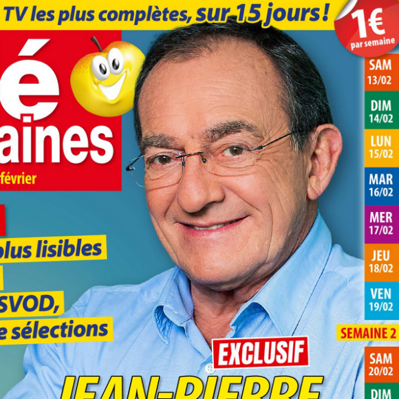 Jean-Pierre Pernaut fait la couverture du nouveau numéro de "Télé 2 semaines" paru le 8 février 2021
