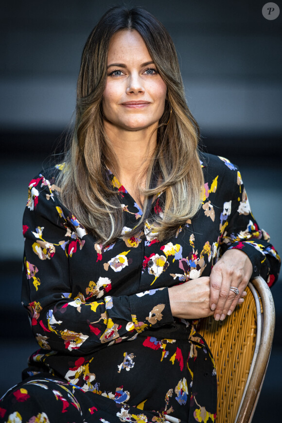 La princesse Sofia de Suède qui est membre du jury des héros suédois (Svenska Hjältar) organisé par le journal Aftonbladet. Stockholm, Suède, 7 septembre 2020.