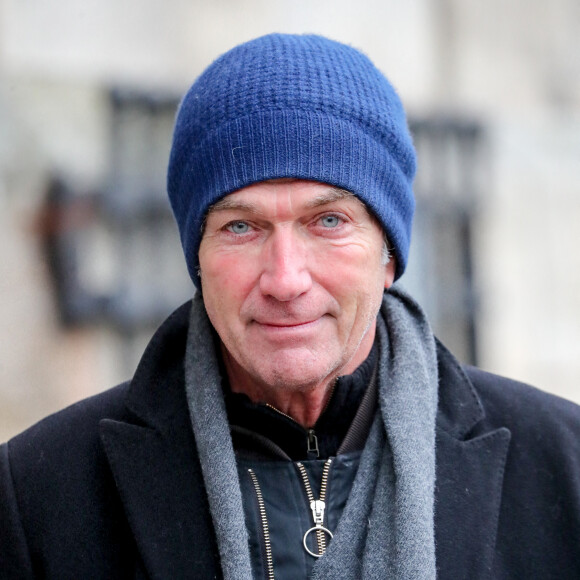 Philippe Caroit - Messe en hommage à Robert Hossein en l'église Saint-Sulpice à Paris. Le 9 février 2021