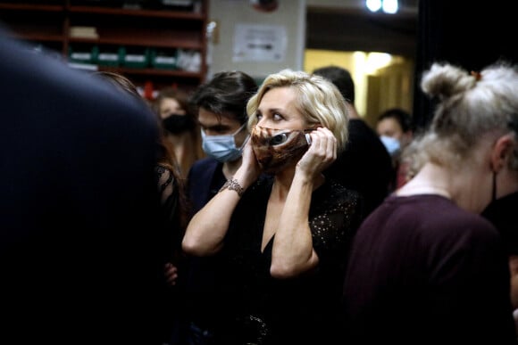 Exclusif - Natalie Dessay - Backstage de l'émission "Symphonie pour la Vie, Spéciale Pièces jaunes" au Théâtre national de l'Opéra Comique à Paris. Les 3 et 4 février 2021. © Dominique Jacovides / Bestimage