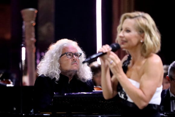 Exclusif - Yvan Cassar, Natalie Dessay - Symphonie pour la vie - Les artistes se mobilisent pour les soignants - Une grande soirée musicale au Théâtre du Châtelet à Paris. Le 15 juin 2020. © Dominique Jacovides/Bestimage