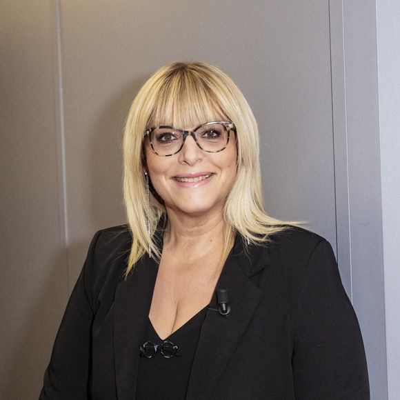 Exclusif - Caroline Diament - Backstage de l'enregistrement de l'émission "Les Grosses Têtes", présentée par Laurent Ruquier sur France 2. © Jack Tribeca / Bestimage 