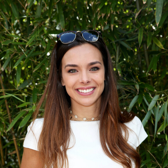 Marine Lorphelin (Miss France 2013) - Les célébrités au village des internationaux de tennis de Roland Garros à Paris le 4 juin 2017. © Dominique Jacovides-Cyril Moreau/Bestimage