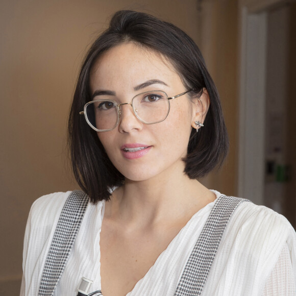 Exclusif - Agathe Auproux en coulisses de l'émission "Balance Ton Post (BTP)", présentée par Cyril Hanouna et diffusée en direct sur C8 © Jack Tribeca / Bestimage