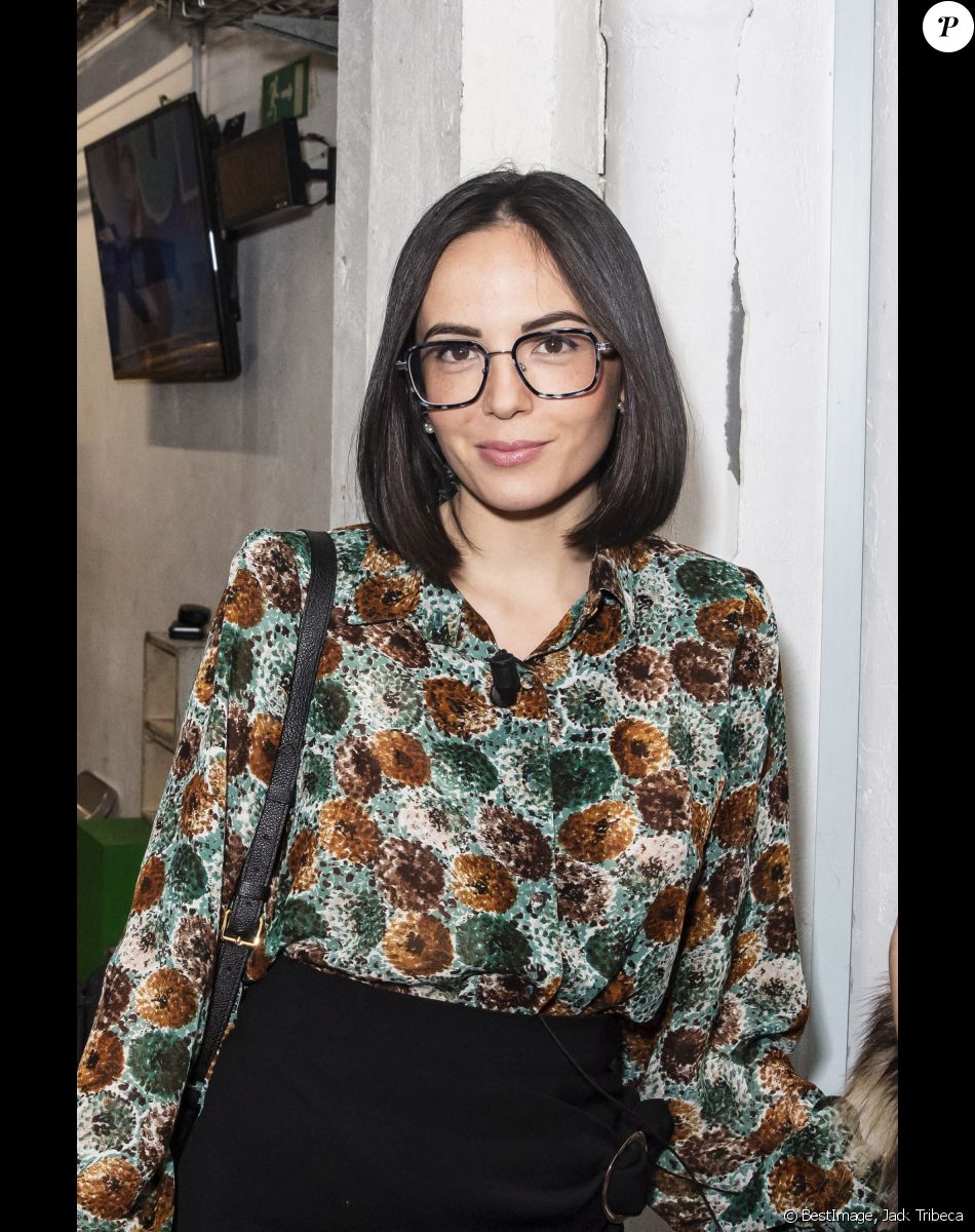 Exclusif - Agathe Auproux - Backstage de l'enregistrement de l'émission "Touche Pas à Mon Poste (TPMP)", présentée par C.Hanouna et diffusée sur C8 le 7 janvier 2021 © Jack Tribeca / Bestimage