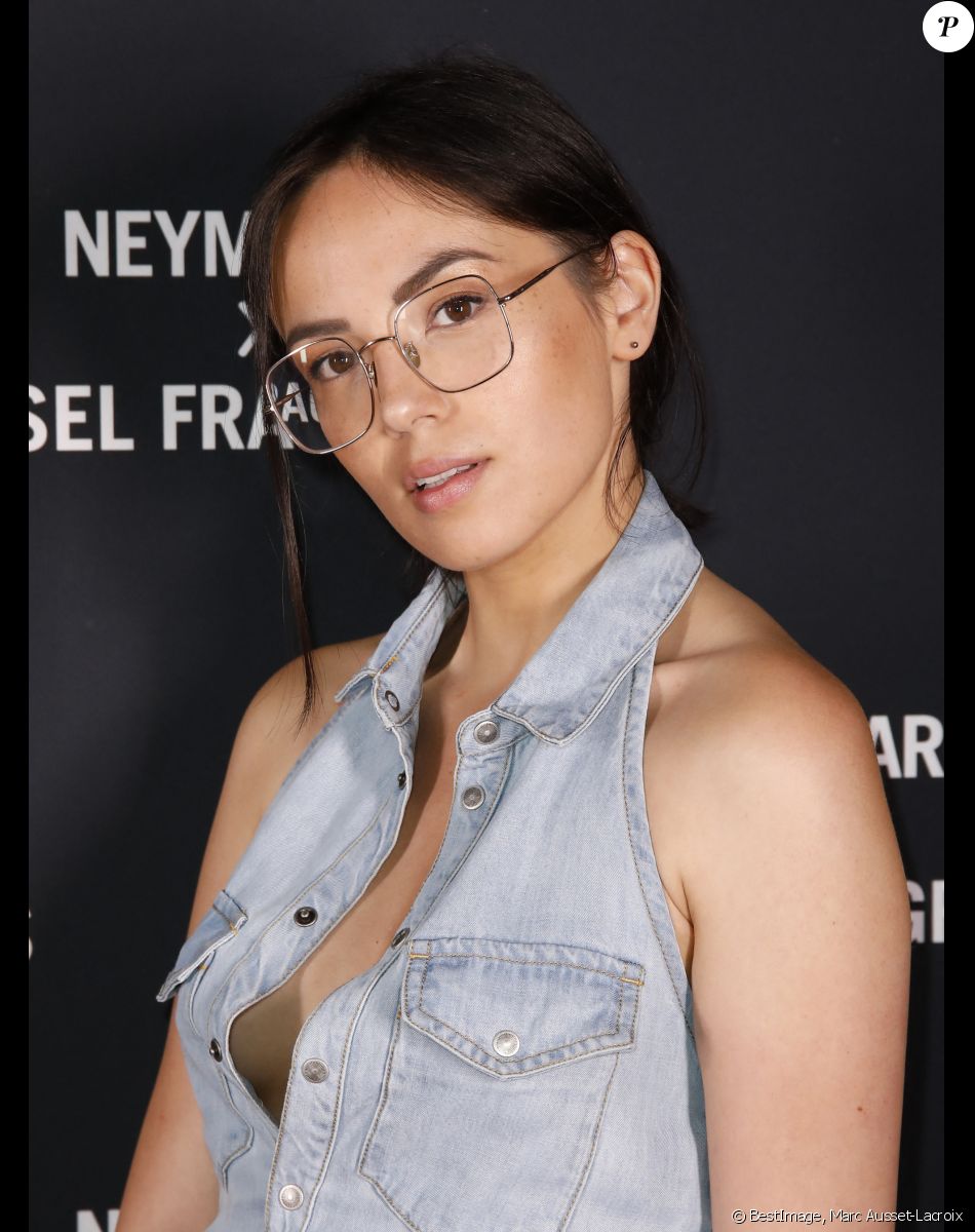 Agathe Auproux lors de la soirée de lancement du parfum "Spirit of the Brave" à la Salle Wagram à Paris, France, le 21 mai 2019. Neymar est l'ambassadeur pour la marque de parfum Diesel. © Marc Ausset-Lacroix/Bestimage