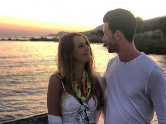 Première photo de couple de Rosalie Reichmann et son compagnon Valentin, sur Instagram, le 12 août 2019