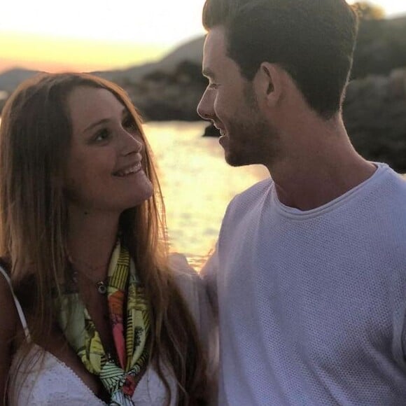 Première photo de couple de Rosalie Reichmann et son compagnon Valentin, sur Instagram, le 12 août 2019