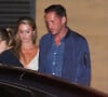 Paris Hilton et son compagnon Carter Reum sortent du restaurant Nobu après un dîner romantique en amoureux à Malibu, le 27 juin 2020.