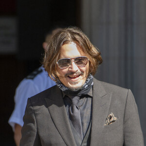 Johnny Depp et A. Heard à leur arrivée à la cour royale de justice à Londres, pour le procès en diffamation contre le magazine The Sun Newspaper
