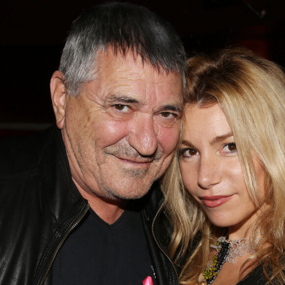 Jean-Marie Bigard et sa femme Lola Marois (Lola Bigard) - Cocktail de bienfaisance 'Octobre Rose' au restaurant Fidèle à Paris, France, le 16 octobre 2017. © Denis Guignebourg/Bestimage