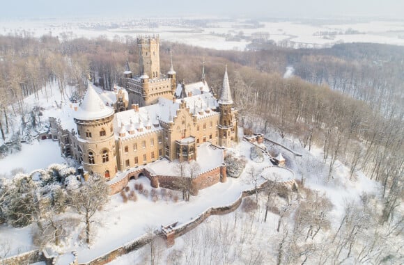 Le château de Marienburg, février 2021.