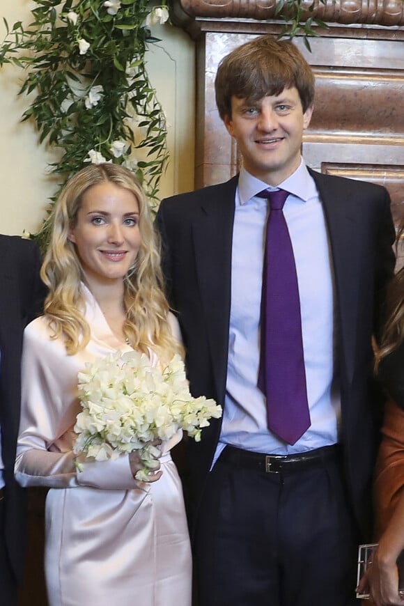 Mariage civil du prince Ernst junior de Hanovre et de Ekaterina Malysheva, à l'hôtel de ville de Hanovre, le 6 juillet 2017. © Haz/ Rainer Dröse/Pool/ImageBuzz/Bestimage