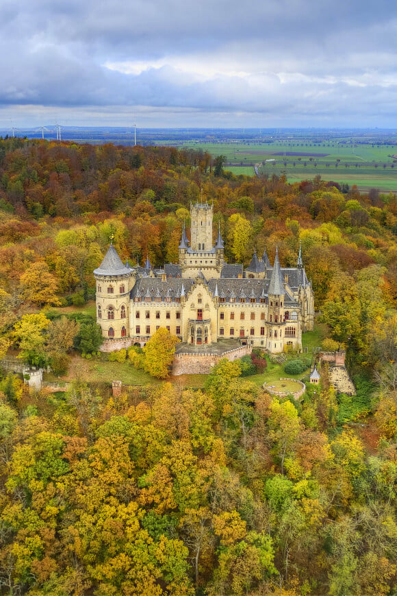 Le château de Marienburg, en Allemagne, octobre 2020.