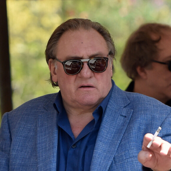 Gérard Depardieu à l'hôtel Excelsior lors du 74ème Festival International du Film de Venise, la Mostra le 6 septembre 2017.