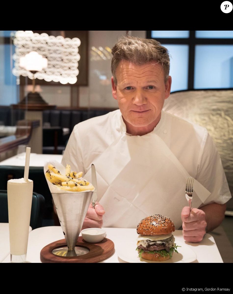 Gordon Ramsay pose sur Instagram