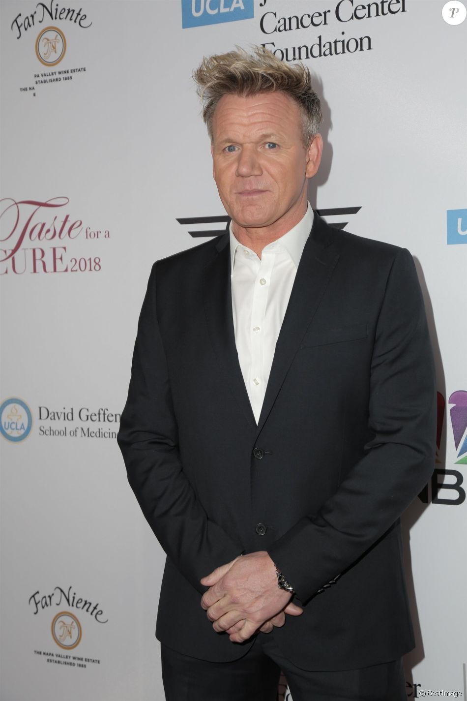 Gordon Ramsay - People à la soirée de gala du 23ème &quot;Taste for a Cure&quot; au Regent Beverly Wilshire Hotel à Beverly Hills, le 27 avril 2018 Beverly Hills