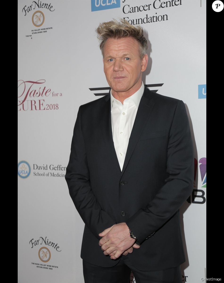 Gordon Ramsay - People à la soirée de gala du 23ème "Taste for a Cure" au Regent Beverly Wilshire Hotel à Beverly Hills, le 27 avril 2018 Beverly Hills